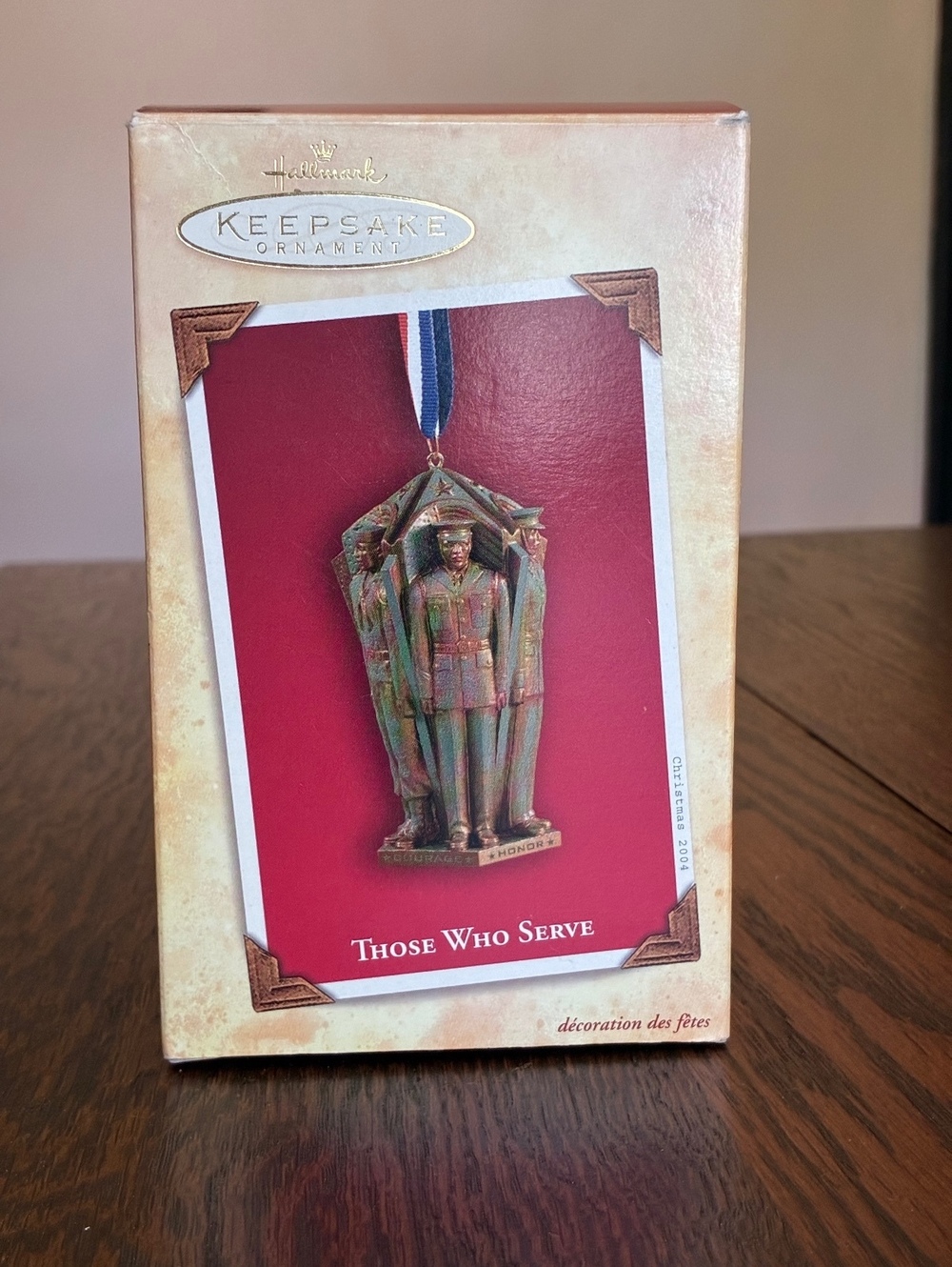 Hallmark Keepsake Ornament Those Who Serve Loyalty Military Tribute 2004